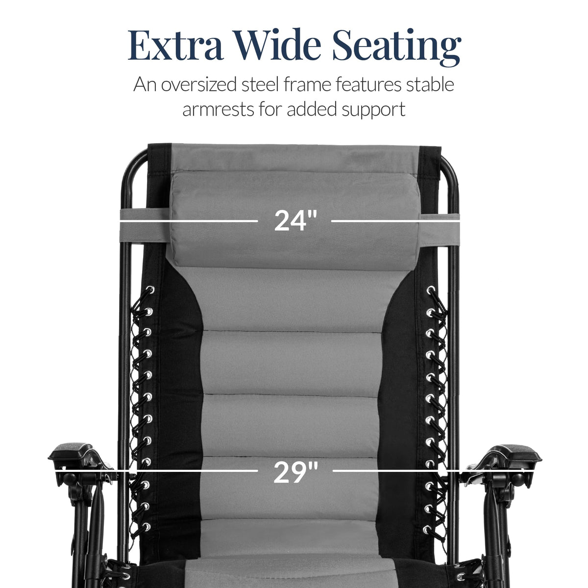 Oversized Padded Zero Gravity Chair Recliner X2755