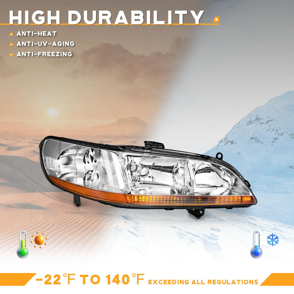 Headlights Assembly J8135
