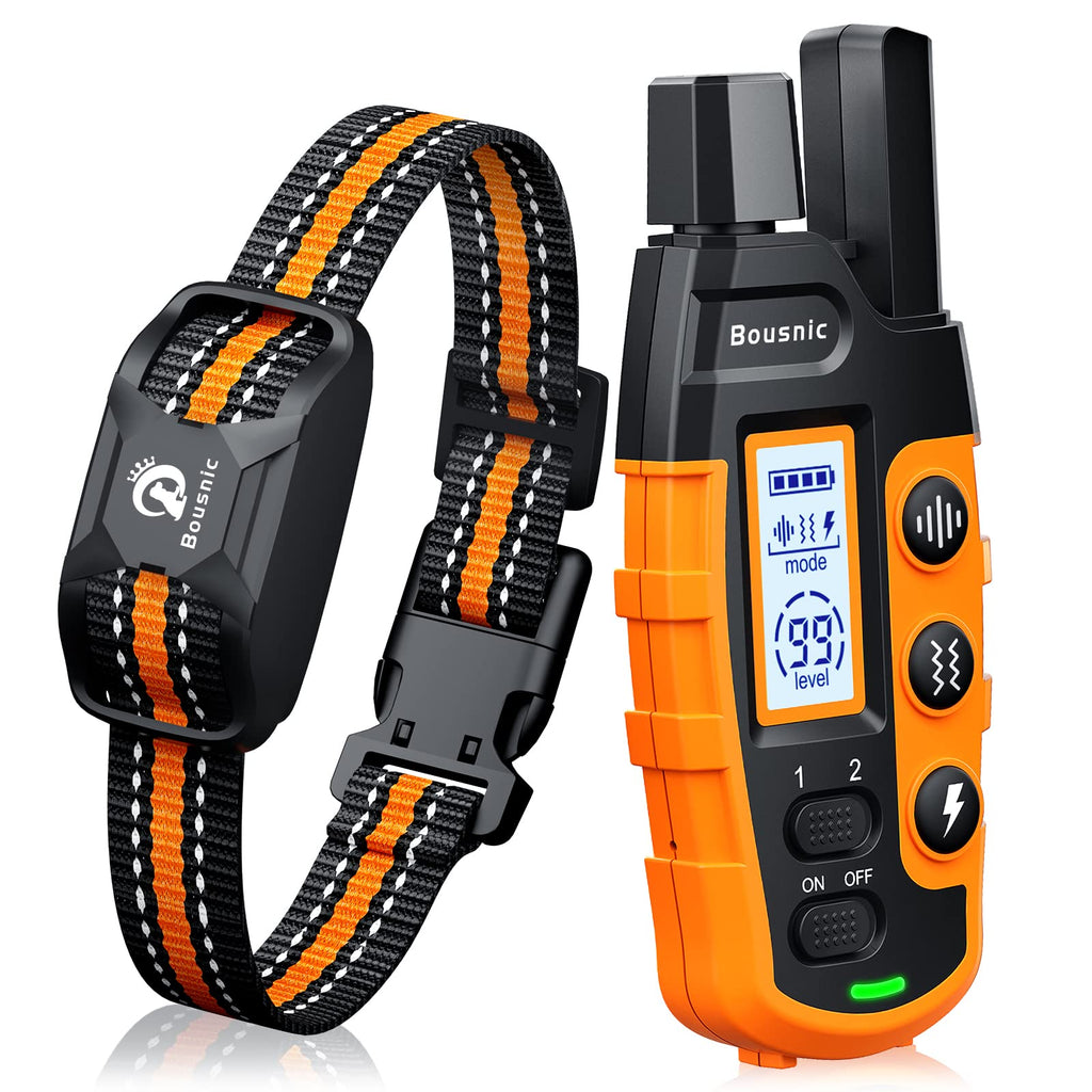 Rechargeable Waterproof Dog Training Collar with Remote W5072