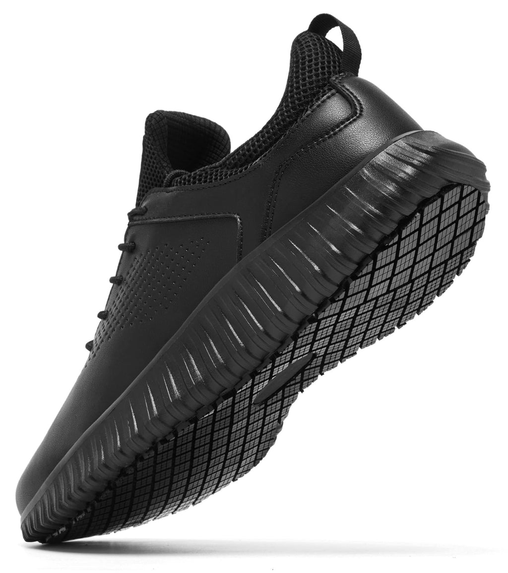 Black Non Slip Work Shoes J54278