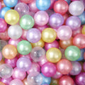 Pack of 100 200 500 BPA Free Non-Toxic Crush Proof Plastic Ball Pit Balls H132