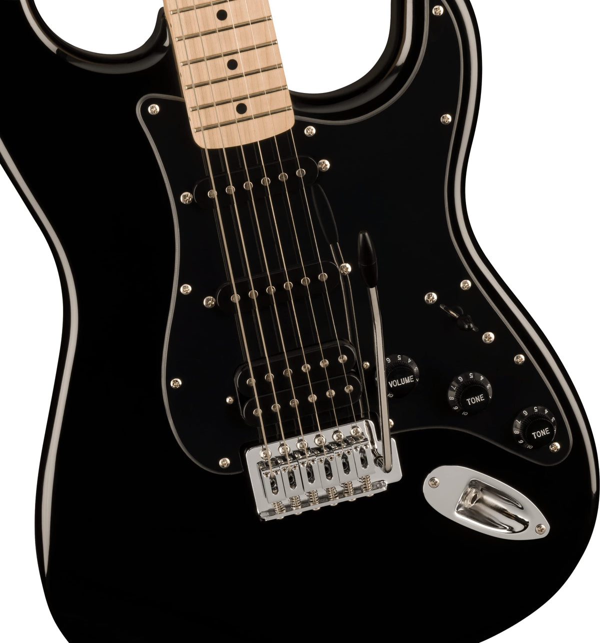 Black Electric Guitar W441