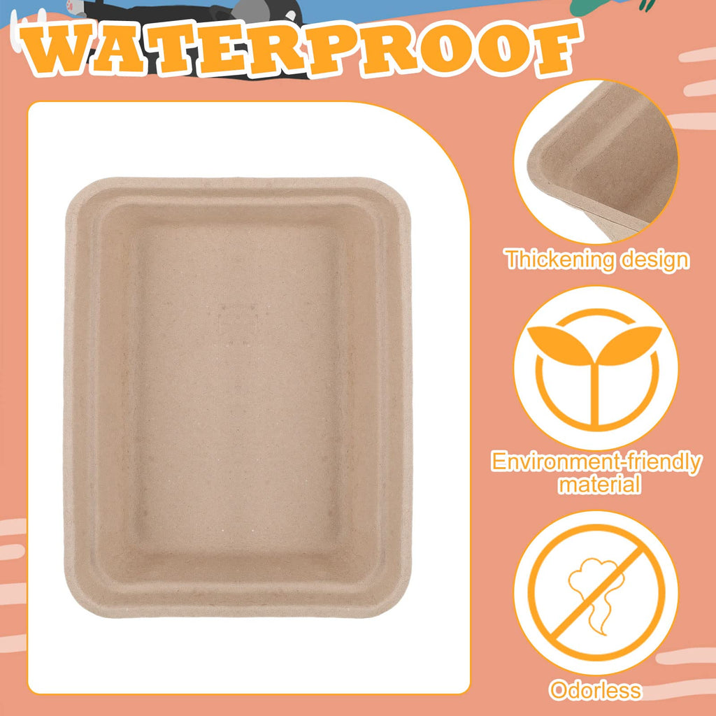30 Pack Disposable Cat Litter Tray X762