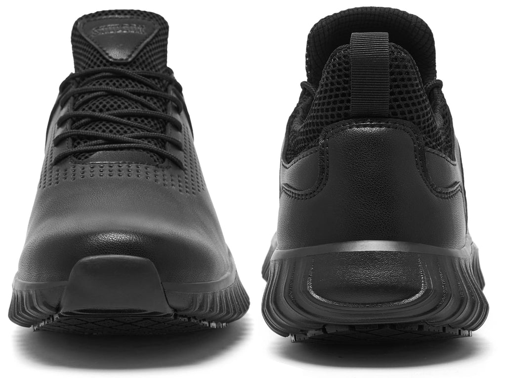 Black Non Slip Work Shoes J54278