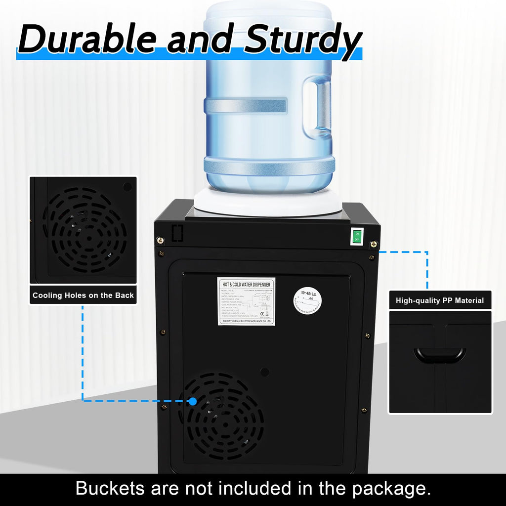 Top Loading Countertop Water Cooler Dispenser 3 Temp I680