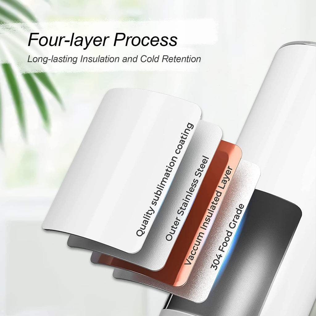 10pcs 20oz Sublimation Tumblers Stainless Steel Blanks Cups J320033