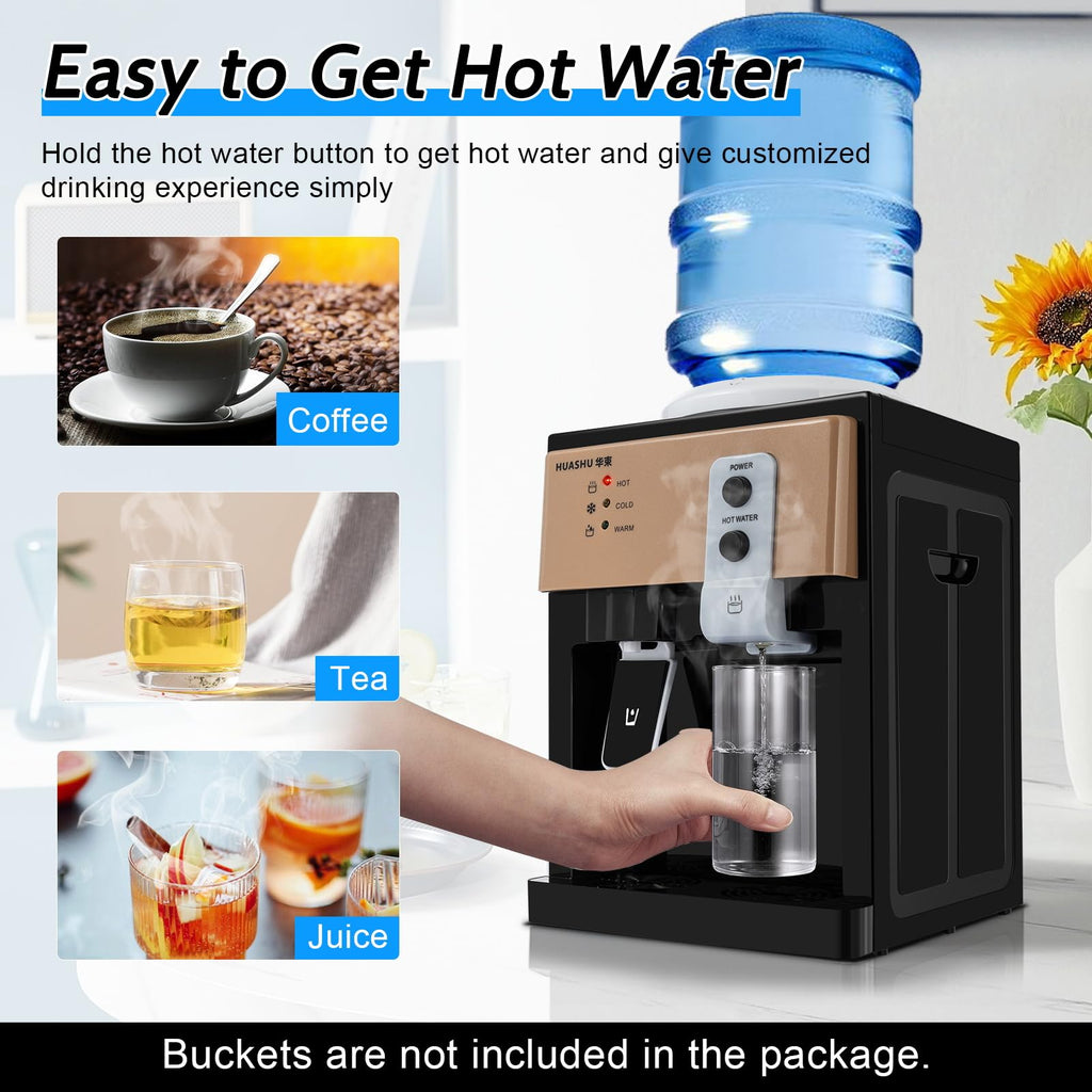 Top Loading Countertop Water Cooler Dispenser 3 Temp I680