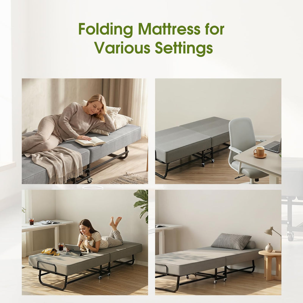 Folding Bed on Wheels M68199