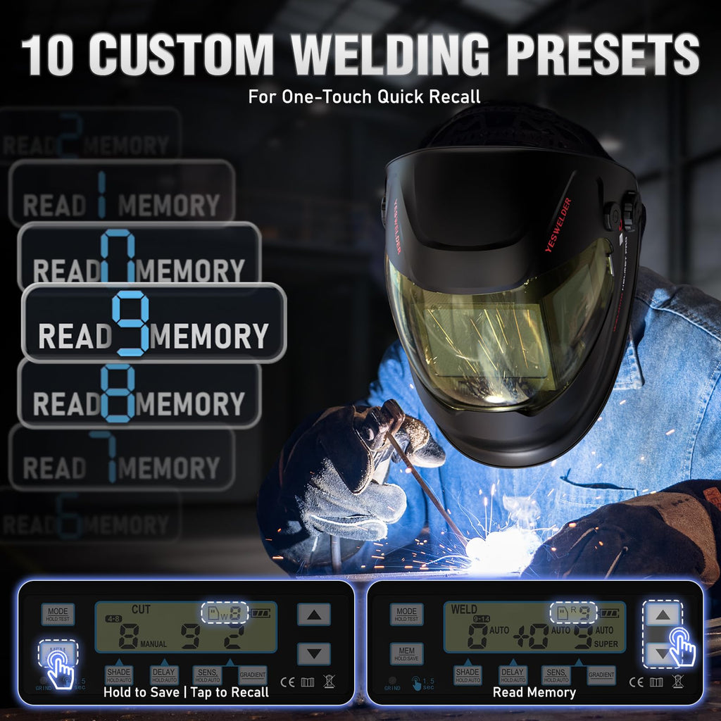 Auto-Adjust Welding Helmet J4539