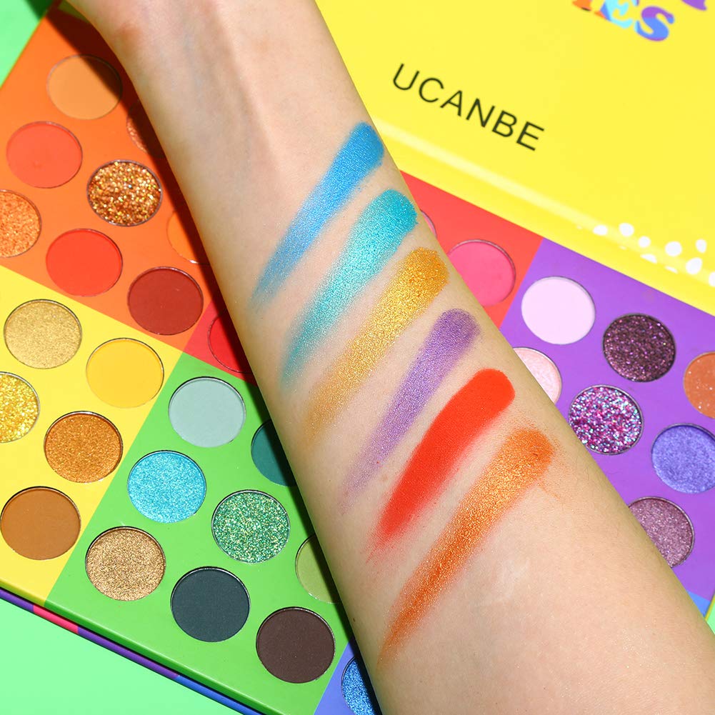 54 Colors Matte Shimmer Glitter Eyeshadow Palette L9669