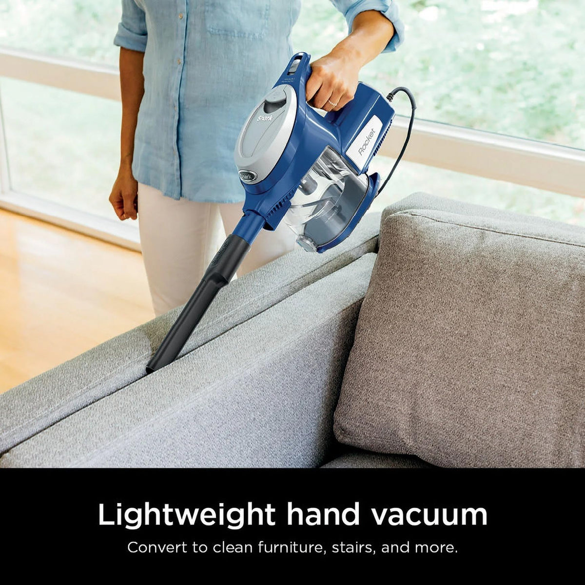 Blue Corded Stick Vacuum T5766