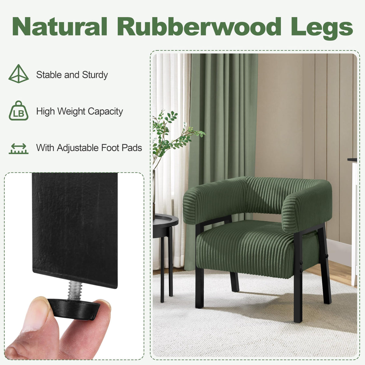 Accent Living Room Chair Set of 2 R4404