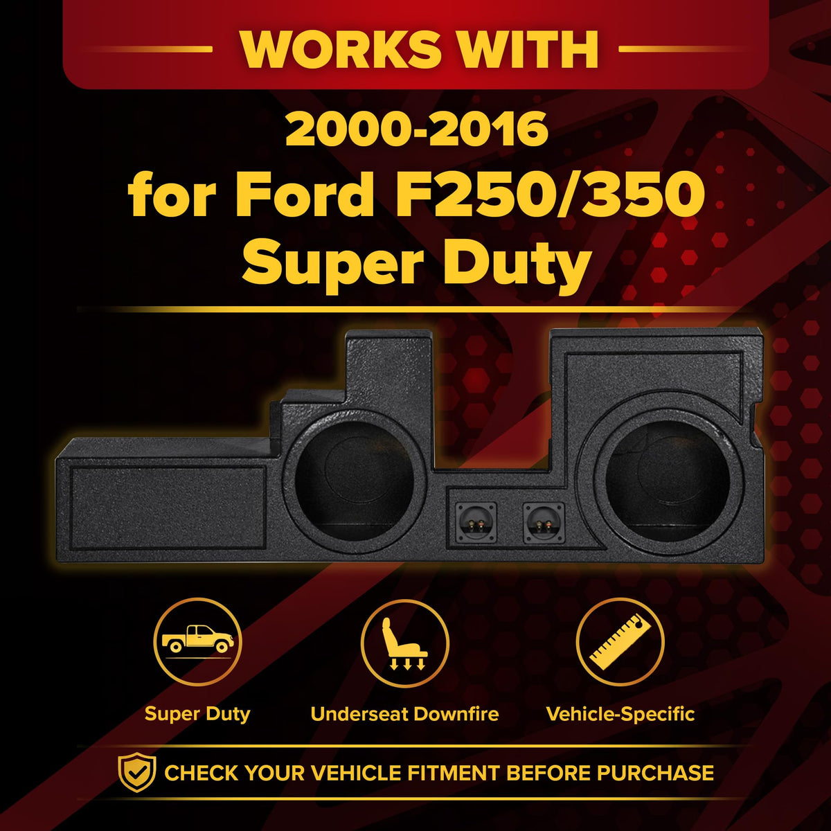 Dual 12" Ported Subwoofer Box L979907