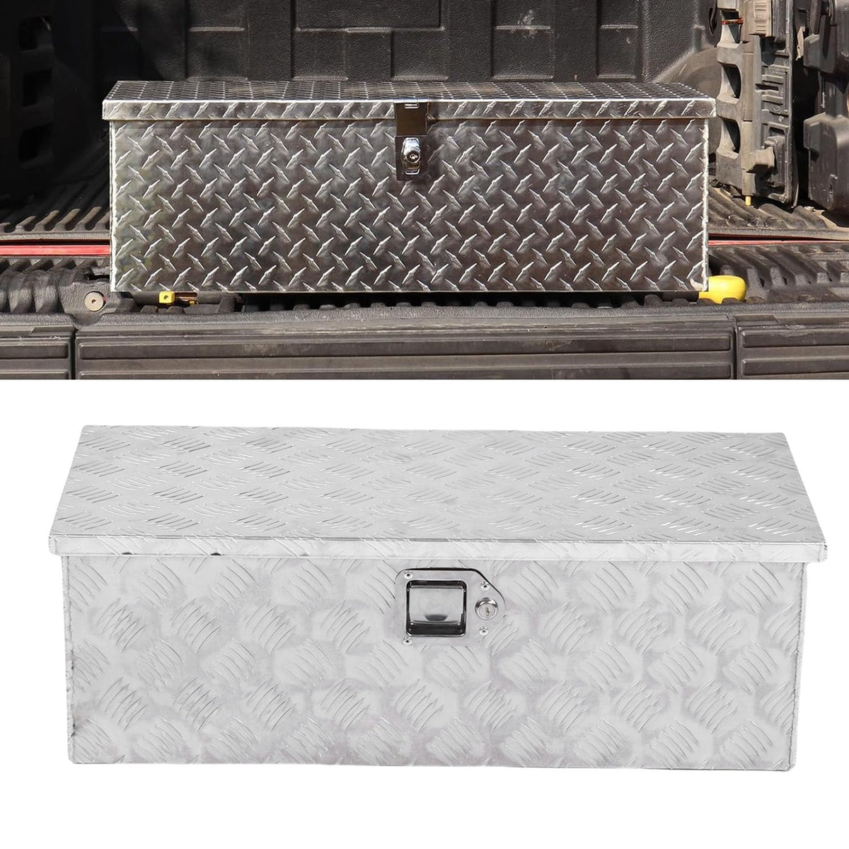 Aluminum Lockable Truck Bed Tool Box L7360