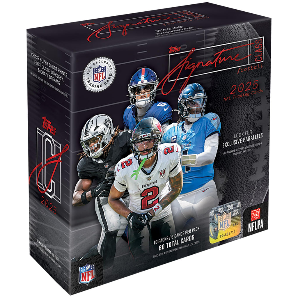 2025 NFL Signature Class Football Mega Box T498