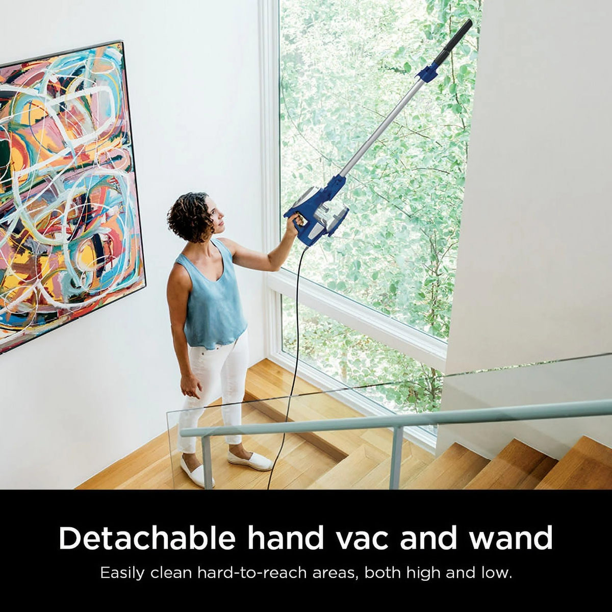 Blue Corded Stick Vacuum T5766