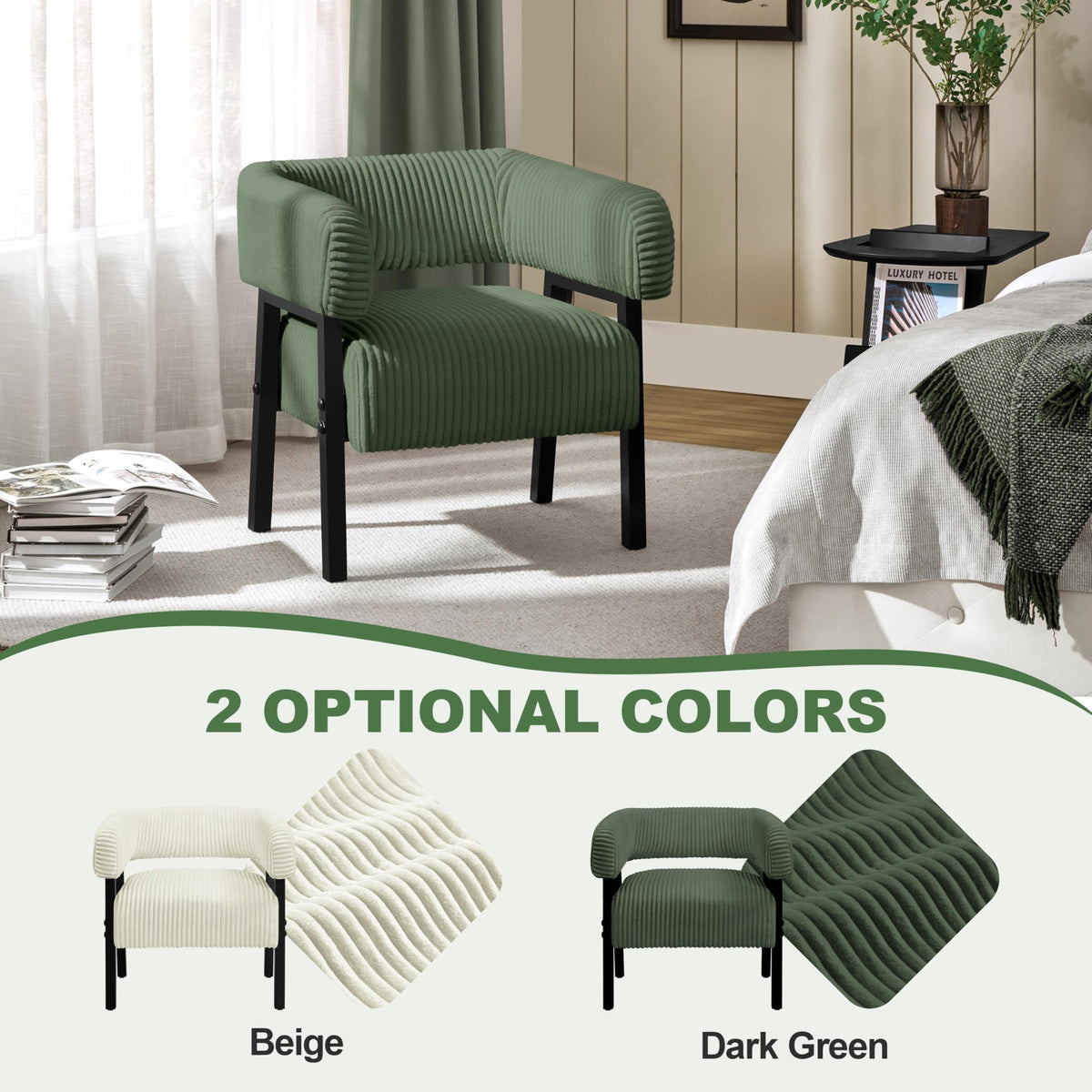 Accent Living Room Chair Set of 2 R4404