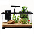 5 Gallon Plastic Aquarium Starter Kit with Filter and LED Light Q83063