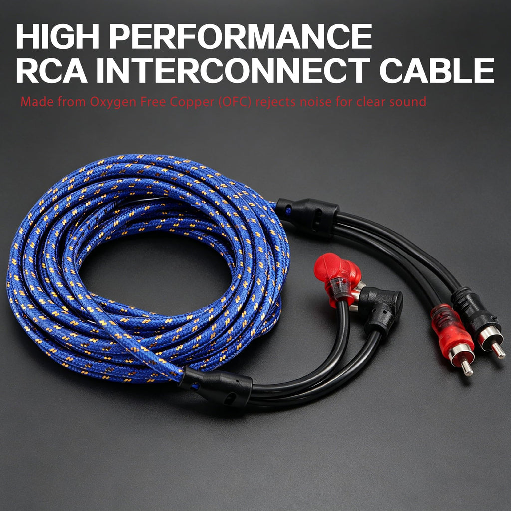 0 Gauge CCA Amplifier Wiring Kit K3077
