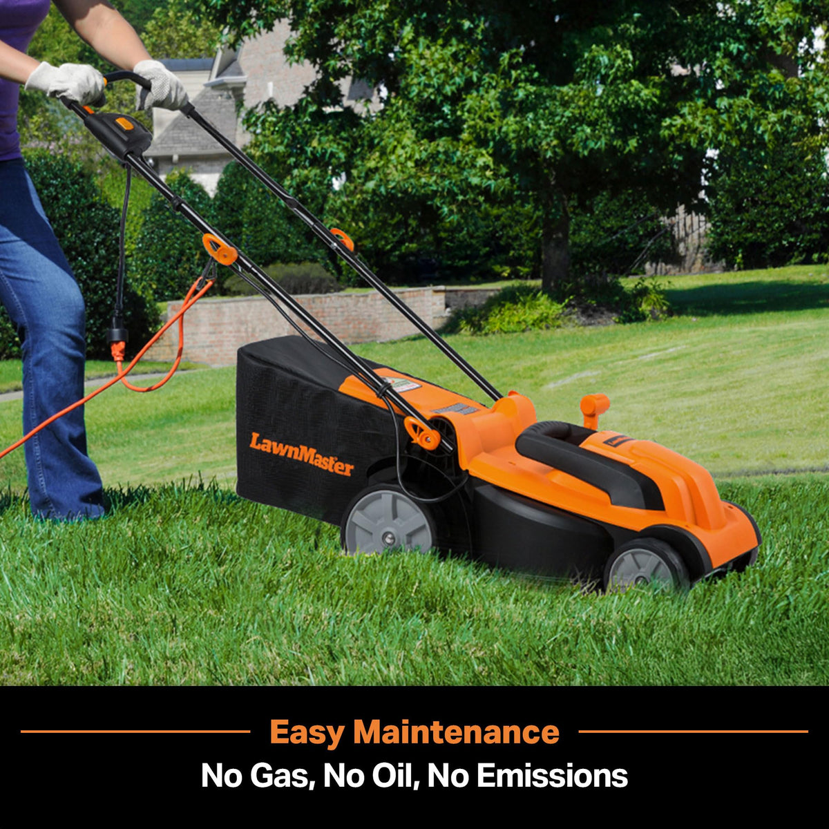 Electric Corded Lawn Mower 15-Inch 11AMP I716