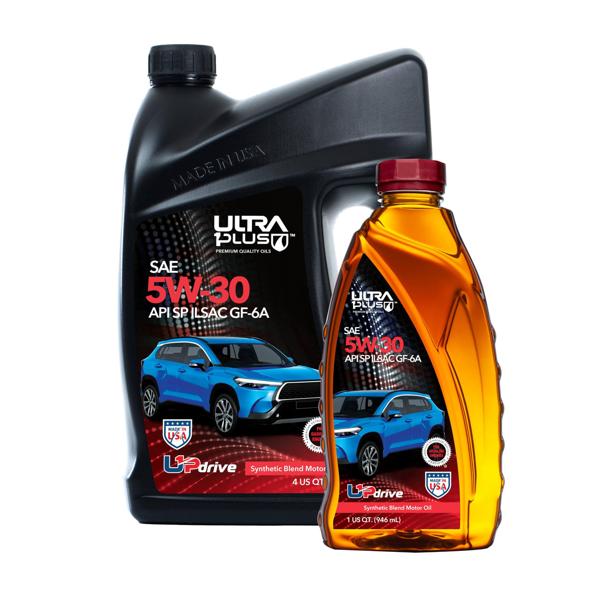 5W-30 Synthetic Blend Motor Oil V8573