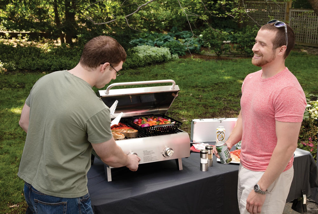 Portable 2-Burner Outdoor Gas Grill W98924