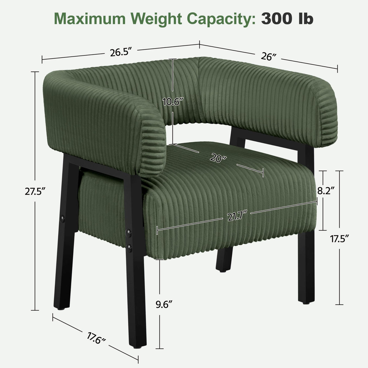 Accent Living Room Chair Set of 2 R4404