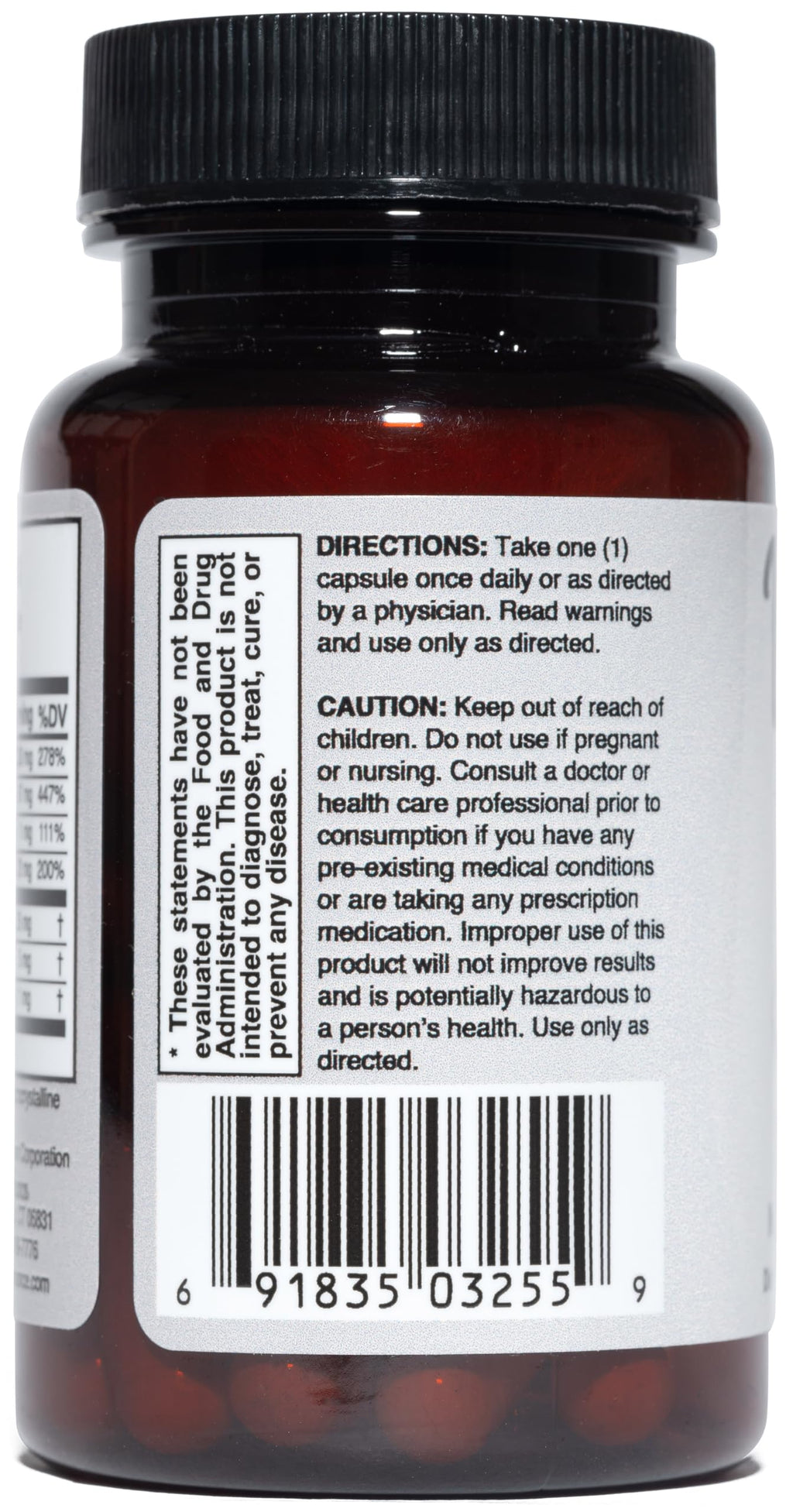 Natural Eye and Vision Support Supplement, Vegan, Gluten-Free O430666