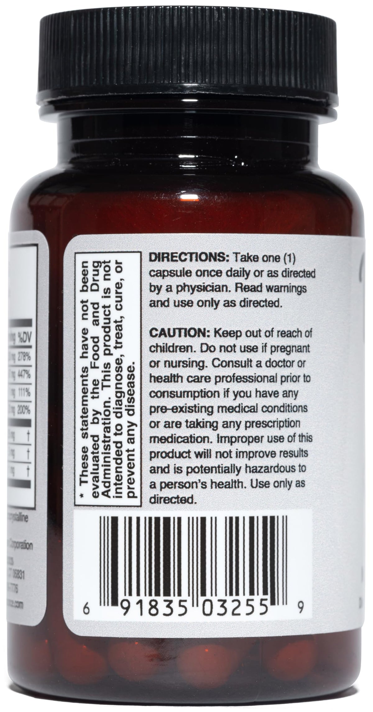 Natural Eye and Vision Support Supplement, Vegan, Gluten-Free O430666