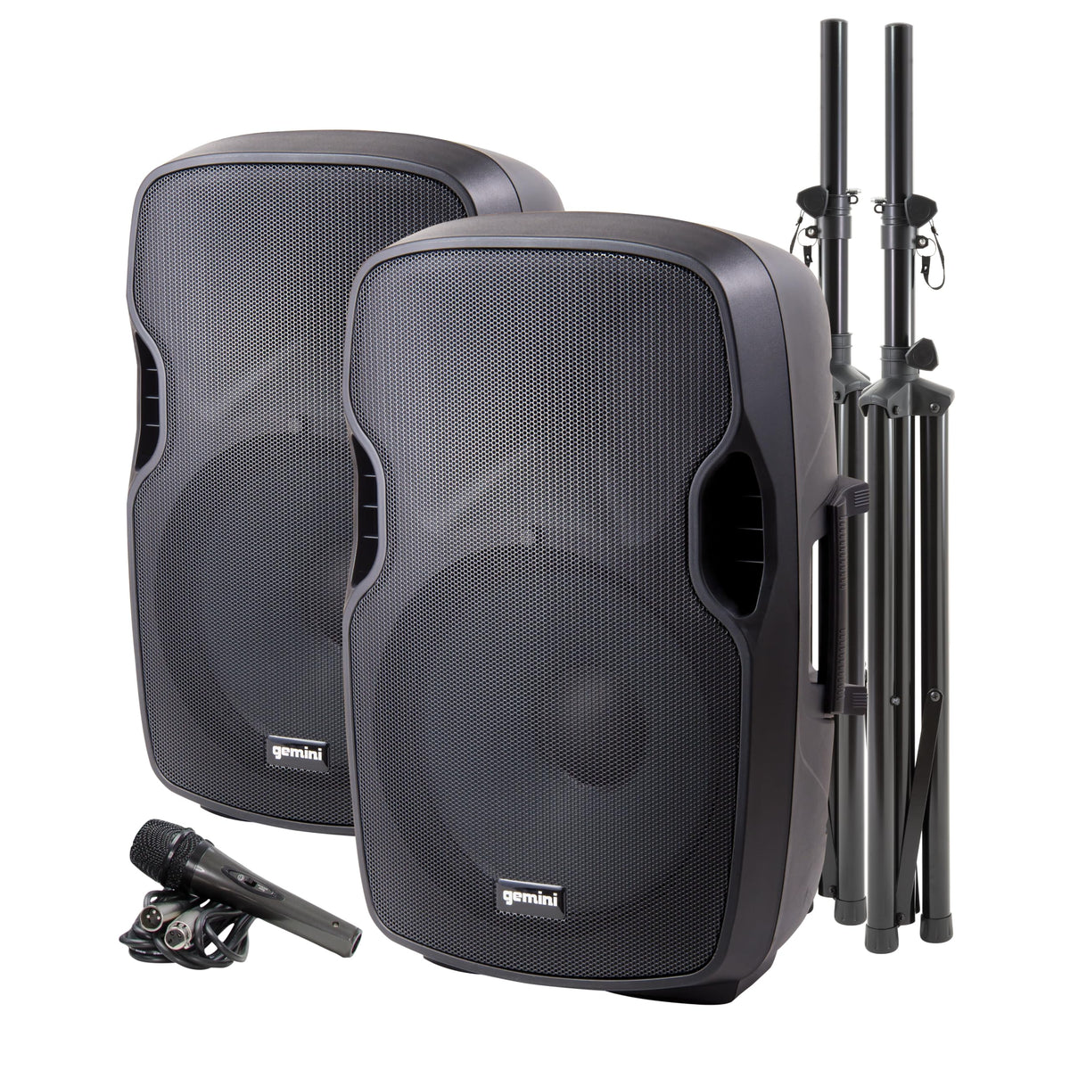 Portable Bluetooth PA Speaker System, 2000W, Black J68700