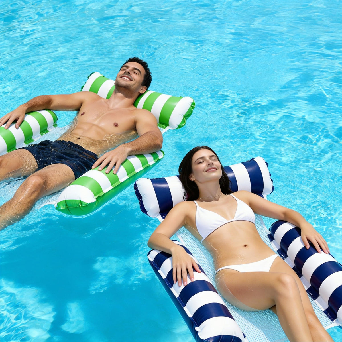 4 Pack Inflatable Pool Float Chair Y12778