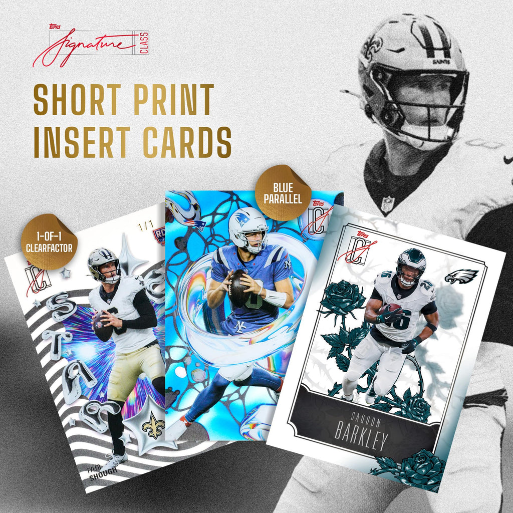 2025 NFL Signature Class Football Mega Box T498
