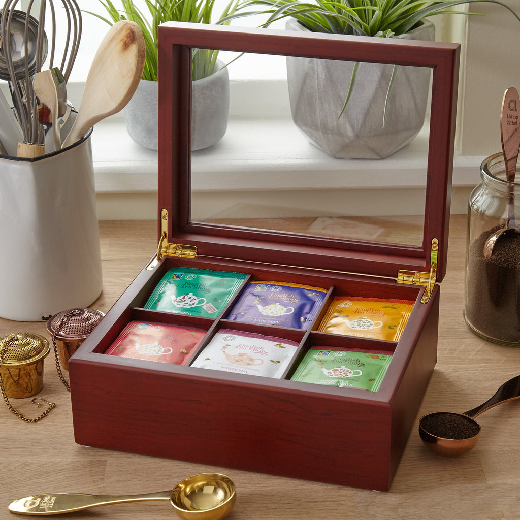 Wooden Tea Bag Organizer X602